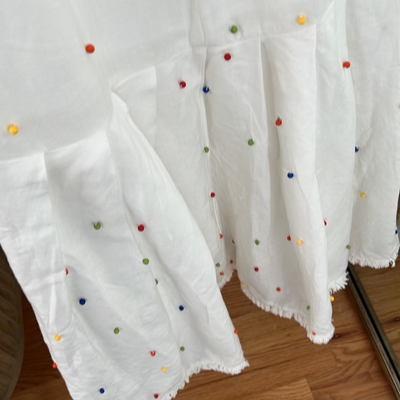 Farm Rio Embroidered Dot Dress - Picture 9 of 13